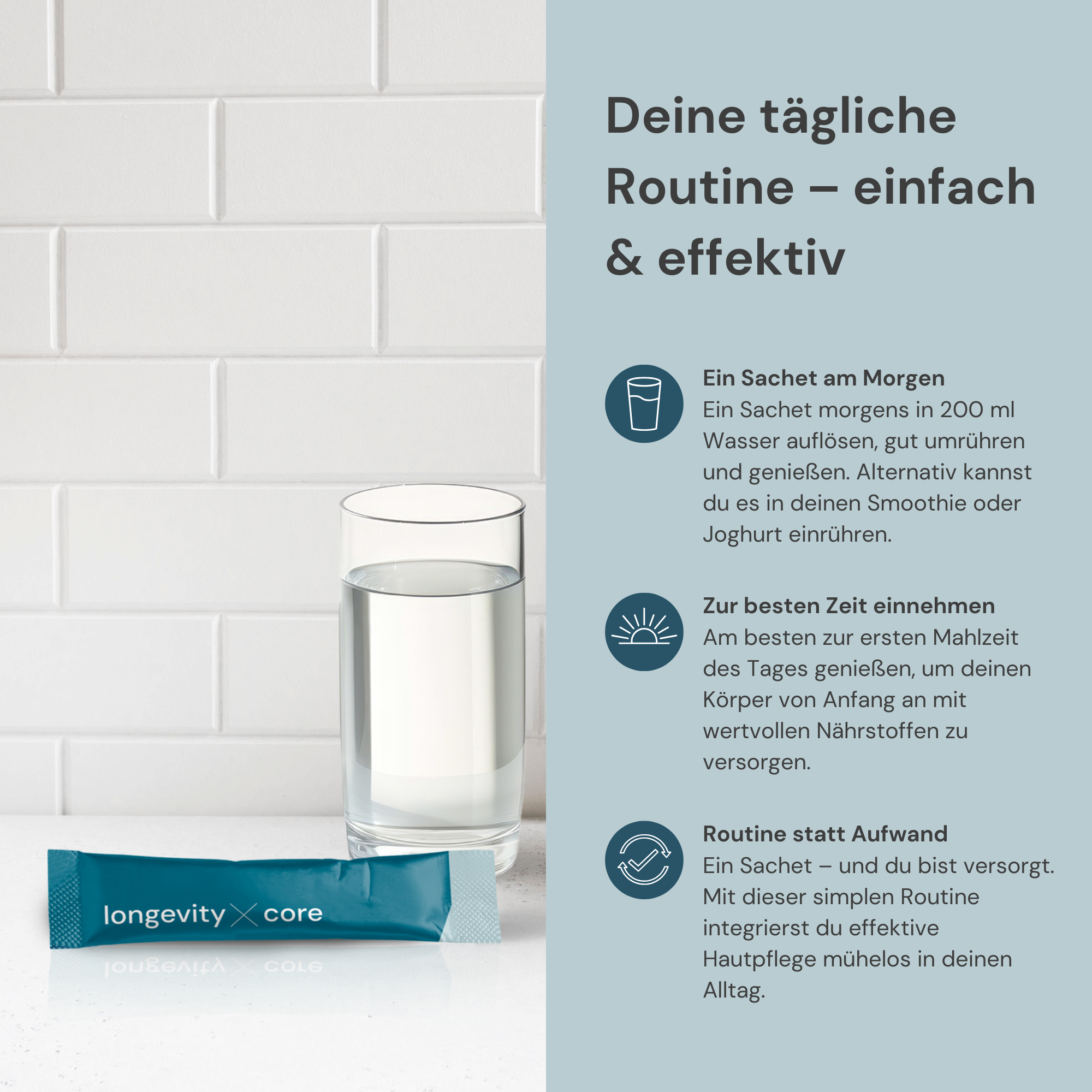 Longevity X Core | Daily Vitality Supplement